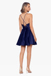 "Kelly" Short Satin Cut Out Dress