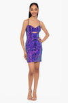 "Taylor" Short Slim Cut Out Sequin Dress