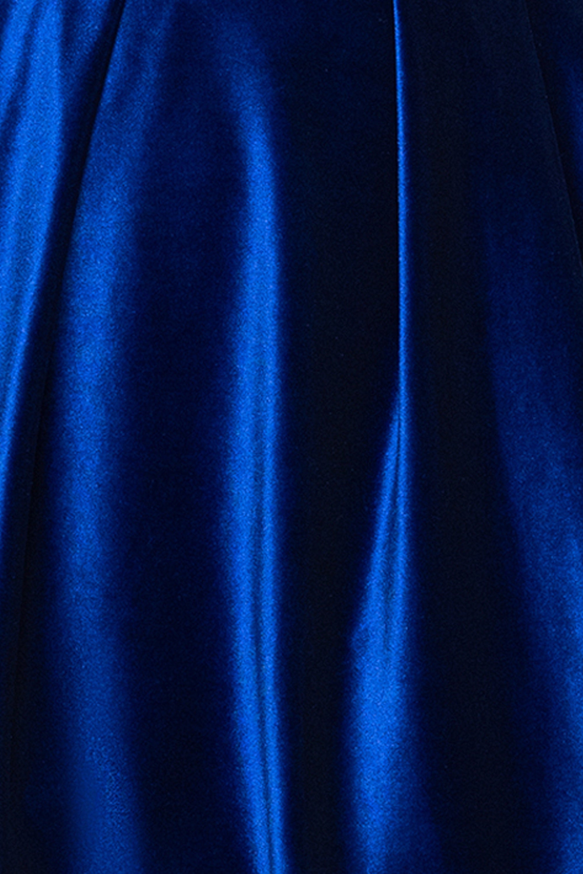 Plus "Ella" Short Velvet Tie Up Back Dress