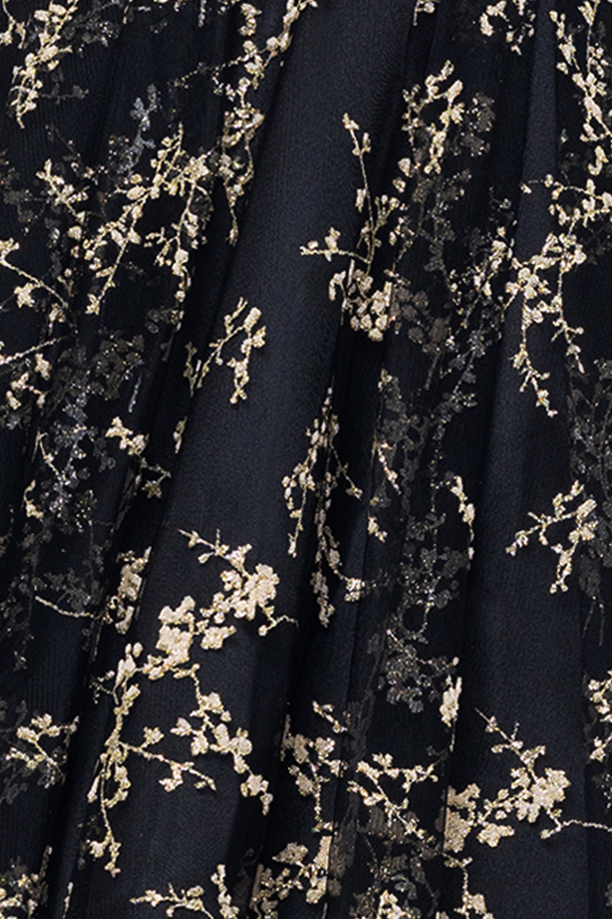 "Charlie" Short Glitter Caviar Dress