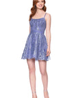 "Josie" Short Glitter Party Dress