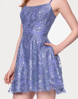 "Josie" Short Glitter Party Dress