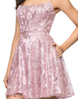 "Josie" Short Glitter Party Dress