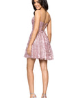 "Josie" Short Glitter Party Dress