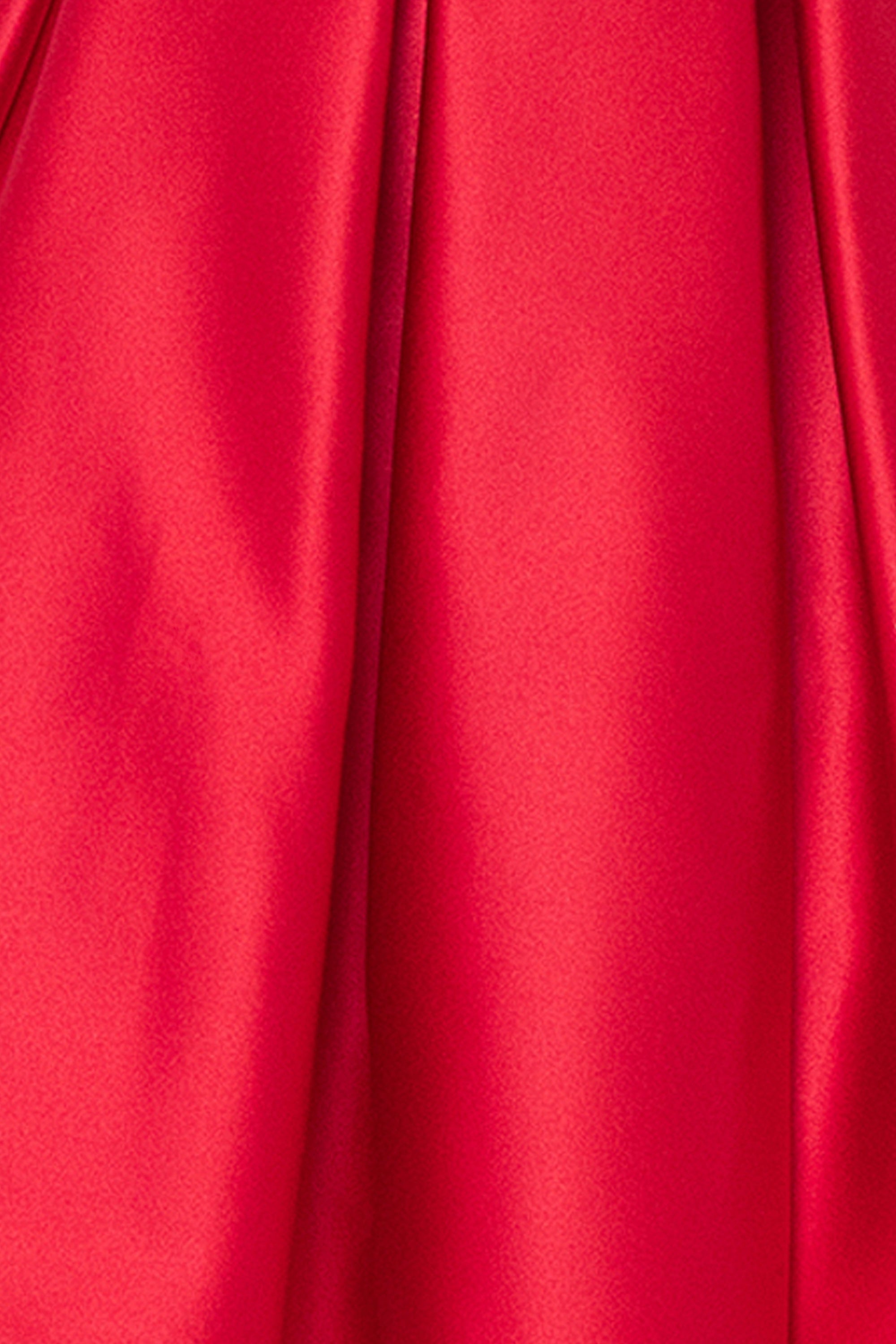 "Lyla" Satin Strapless Short Party Dress