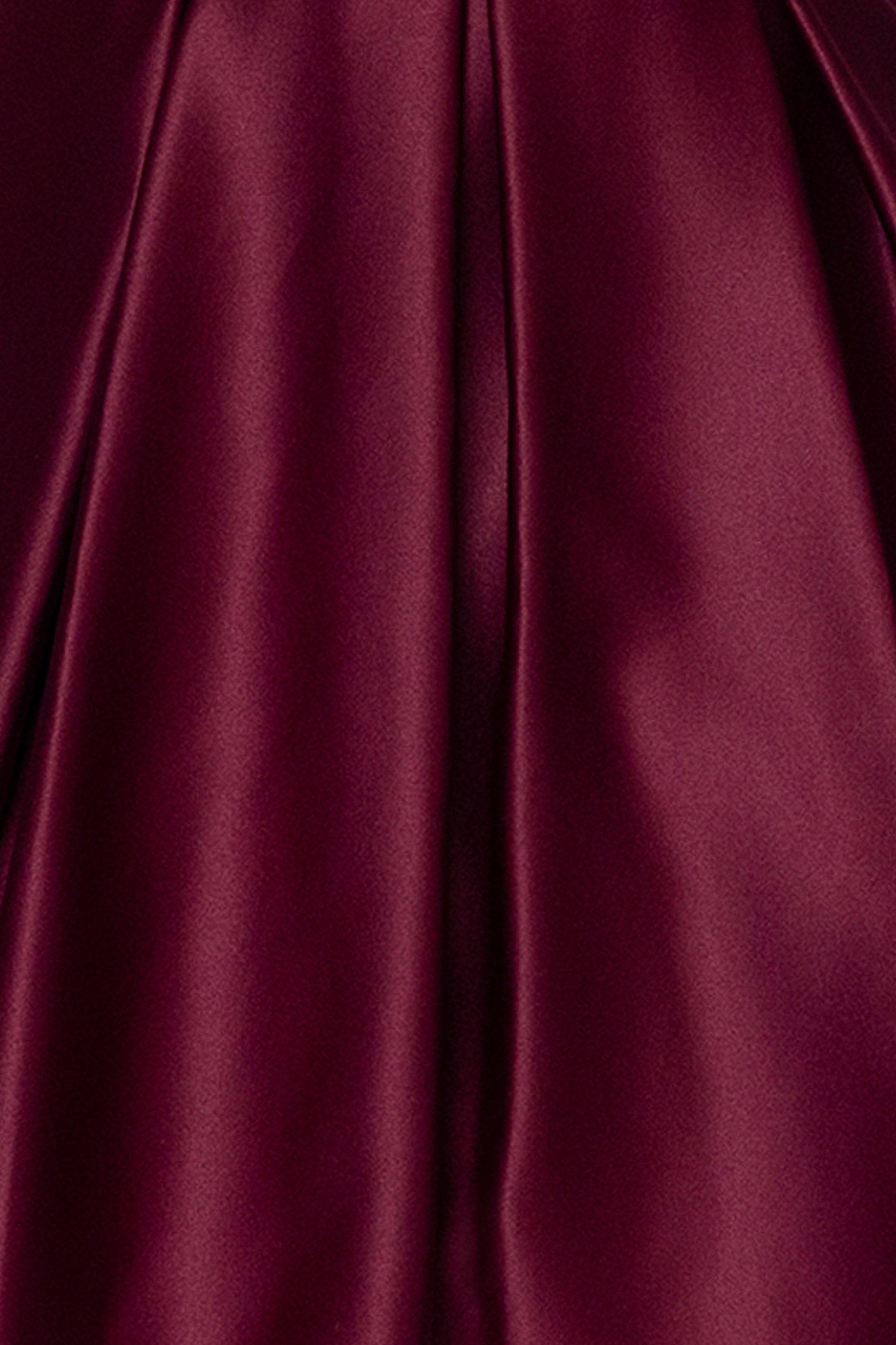 "Alexa" Short A-Line Satin Party Dress