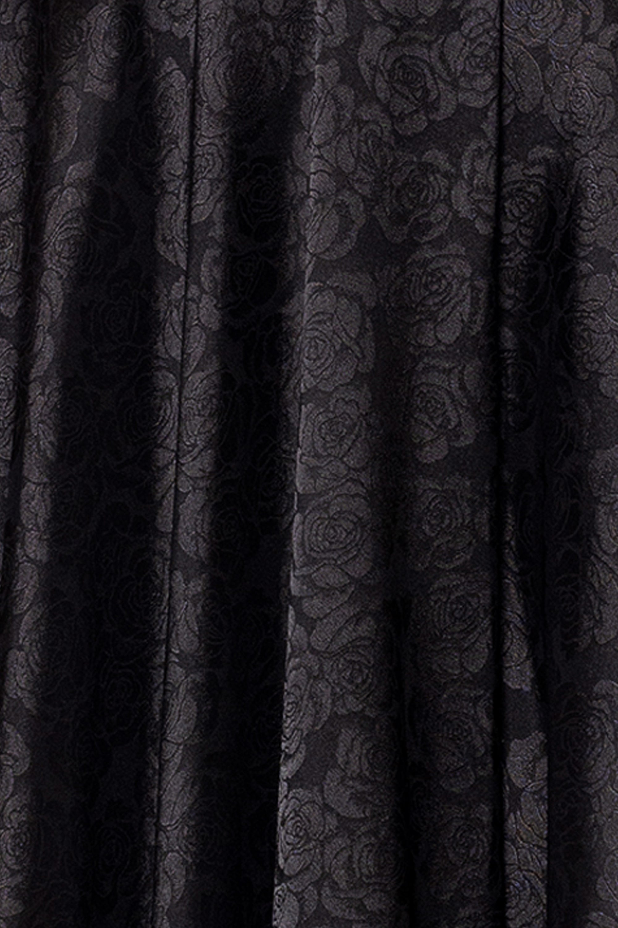 "Raquel" Long Strapless Jacquard Gown