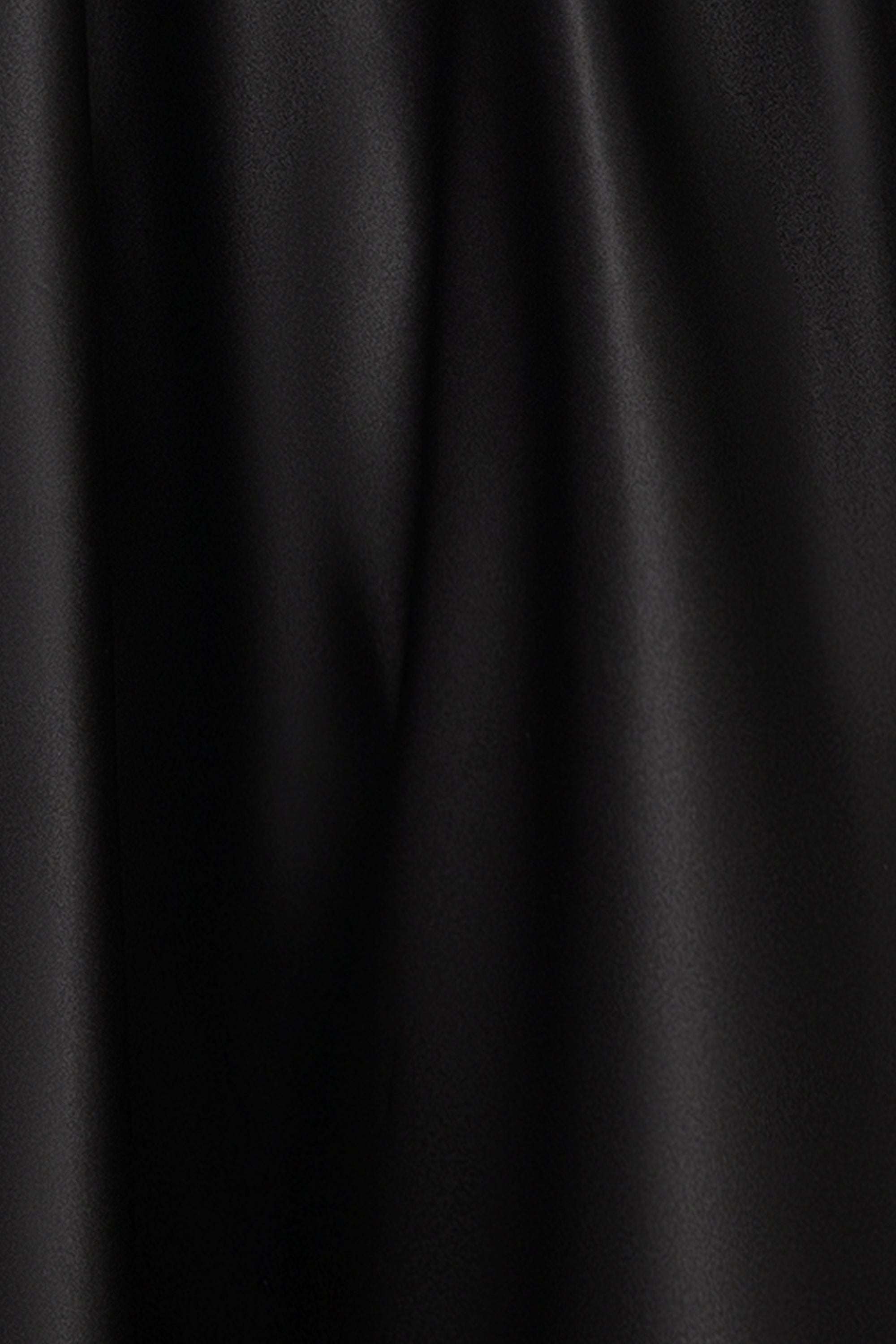 "Felicity" Satin Drape Neck Applique Floor Length Dress