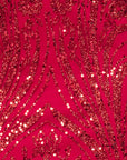 "Maxine" Glitter Mesh Spaghetti Strap Short Dress