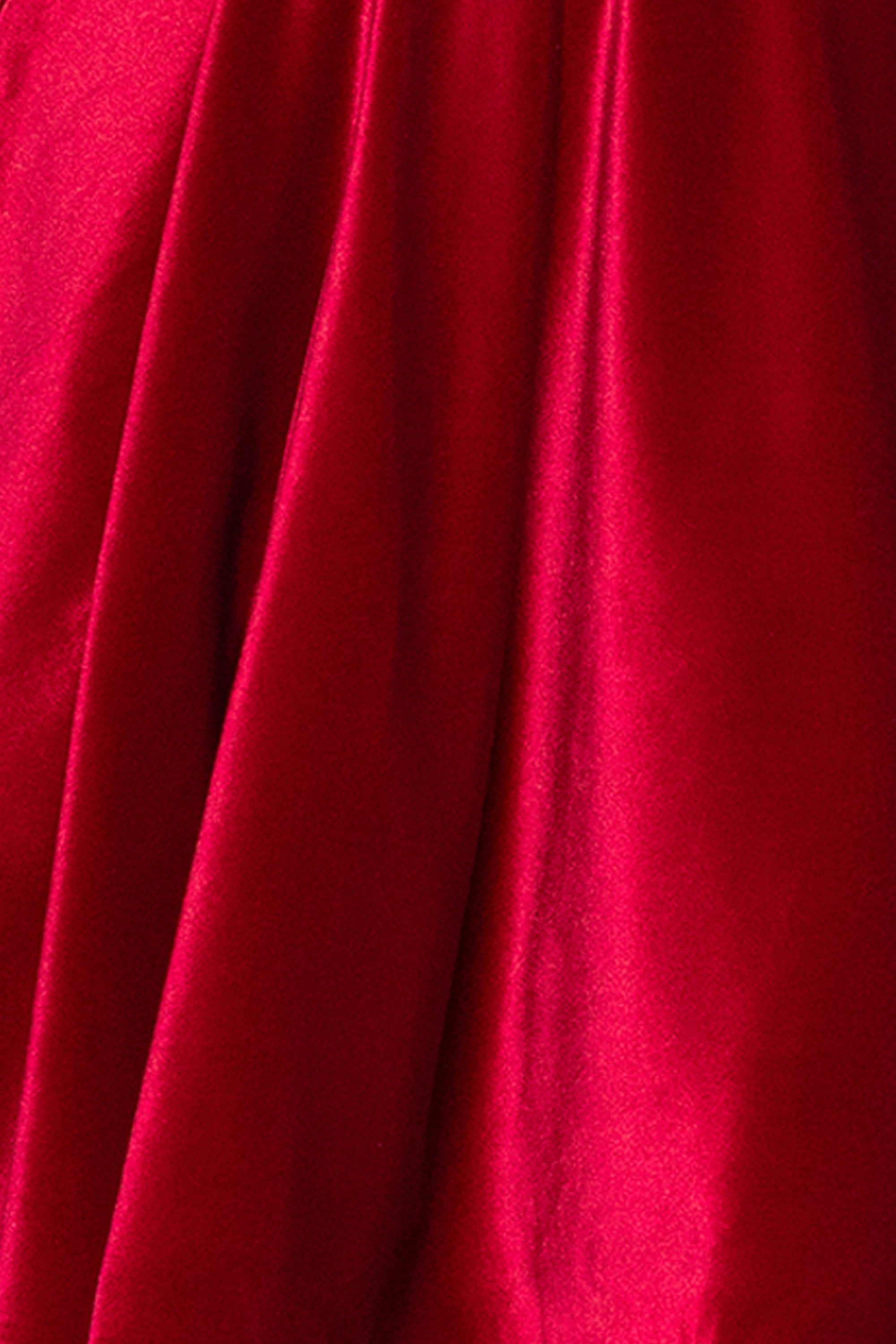 "Lisa" Velvet Strapless Bow Back Short Dress