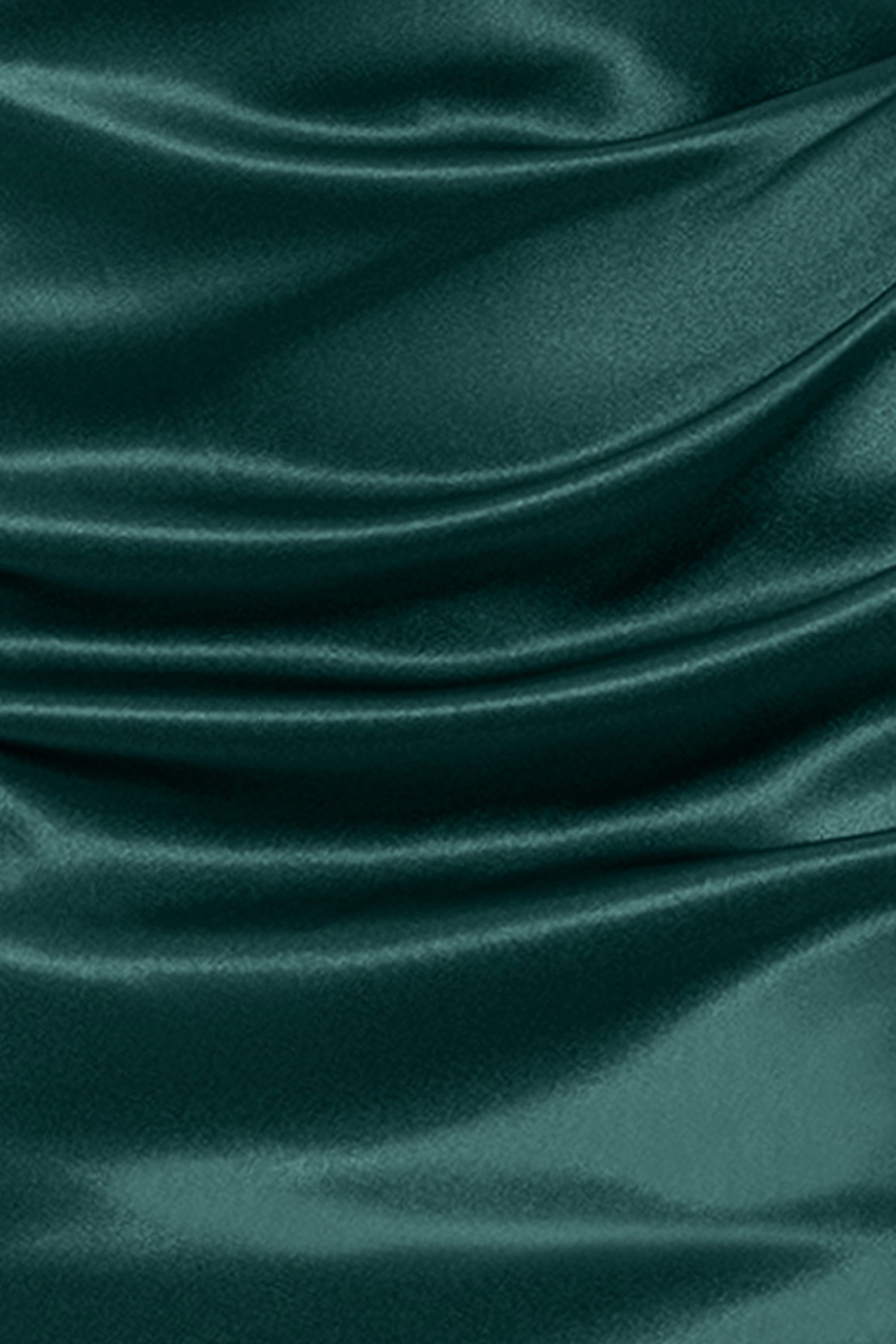 "Shanice" Short Satin Halter Dress