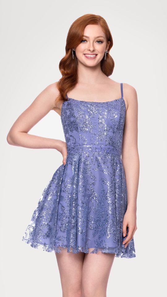 "Josie" Short Glitter Party Dress