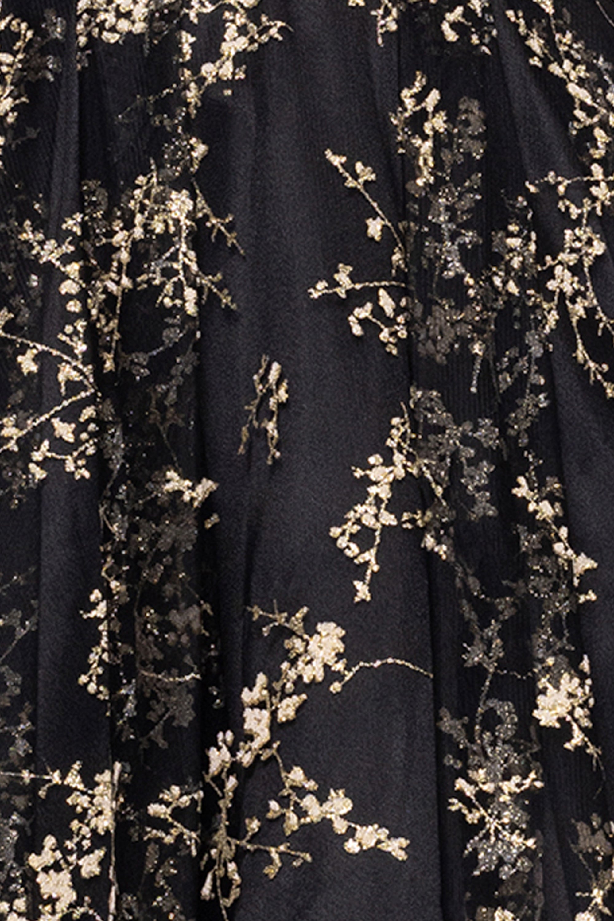 "Charlie" Short Glitter Caviar Dress