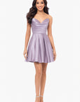 "Teddi" Strapless Rouched Party Dress