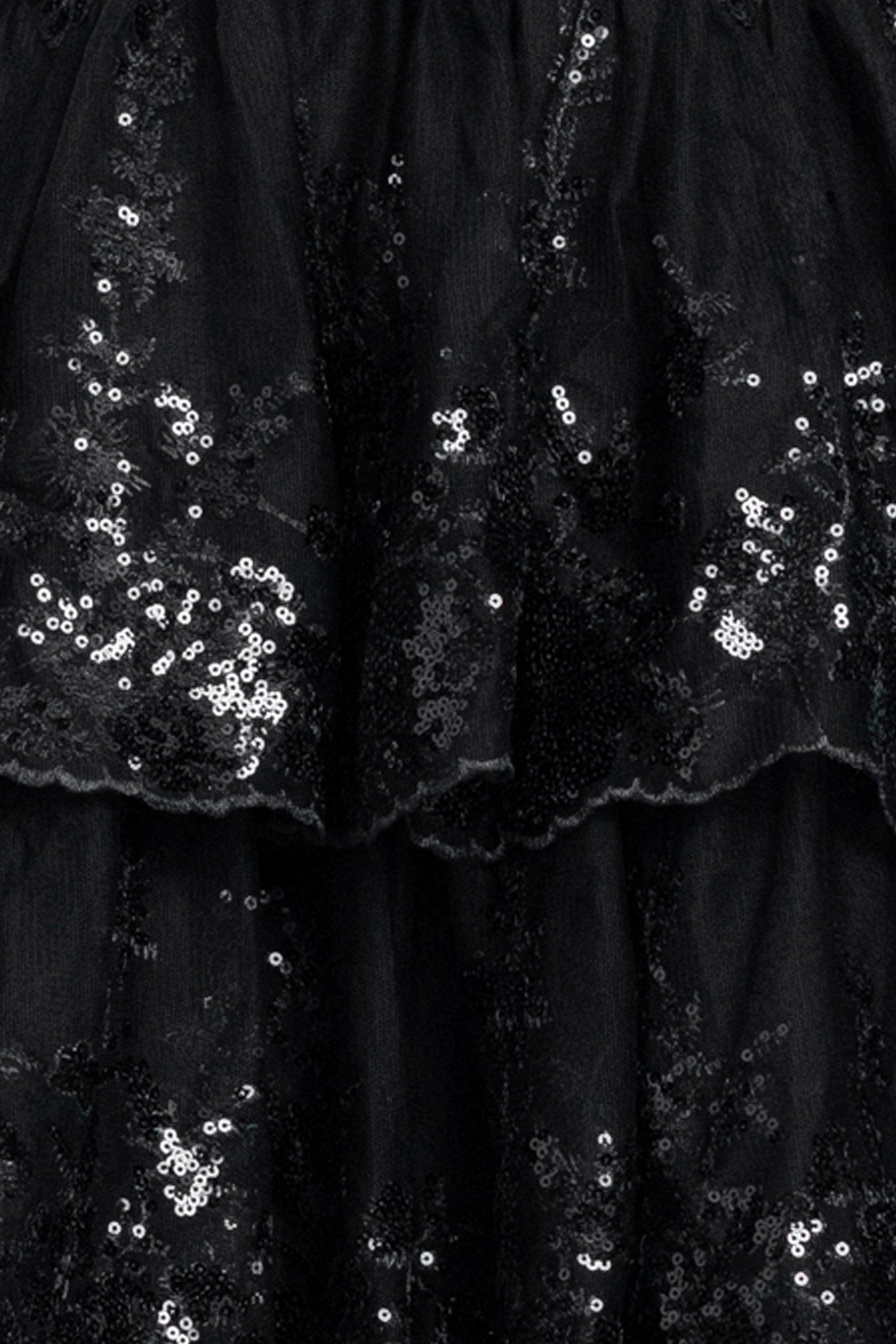 "Alexandra" Short Mesh Illusion Party Dress