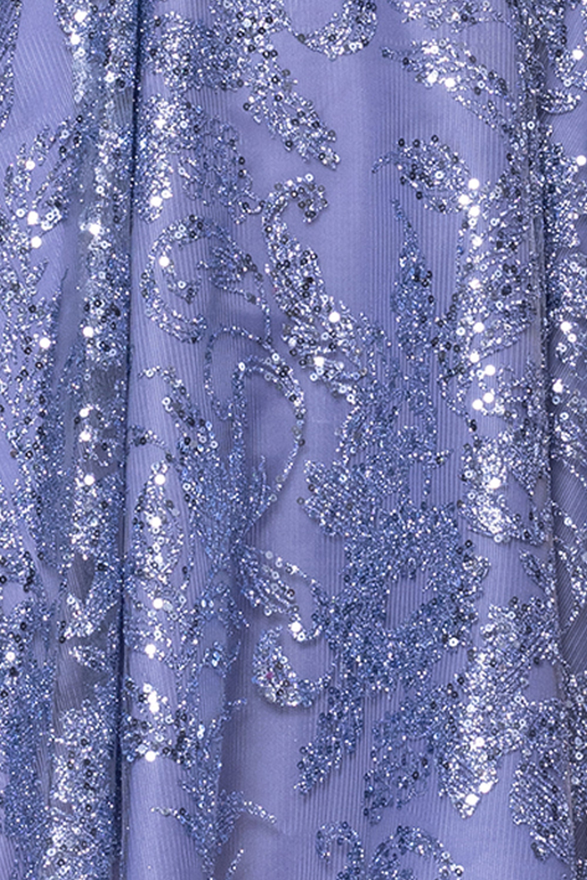 &quot;Josie&quot; Short Glitter Party Dress