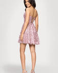"Josie" Short Glitter Party Dress