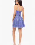 "Nova" Short Glitter Corset Party Dress