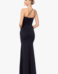 "Sonia" One Shoulder Rosette Gown