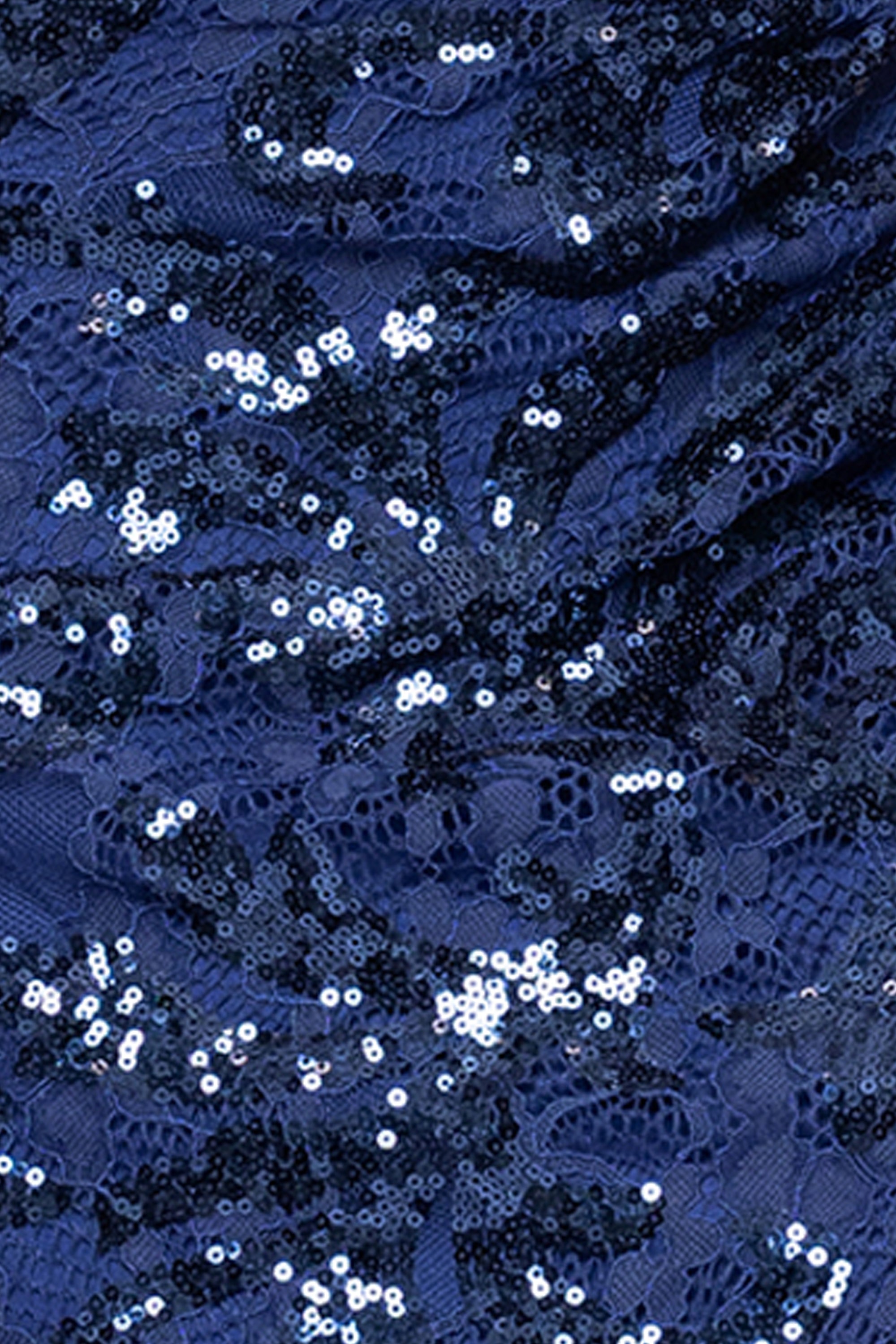 "Dora" Long Corset Sequin Lace Dress