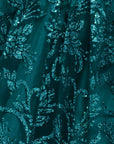 "Miranda" Short Glitter Basket Waist Party Dress