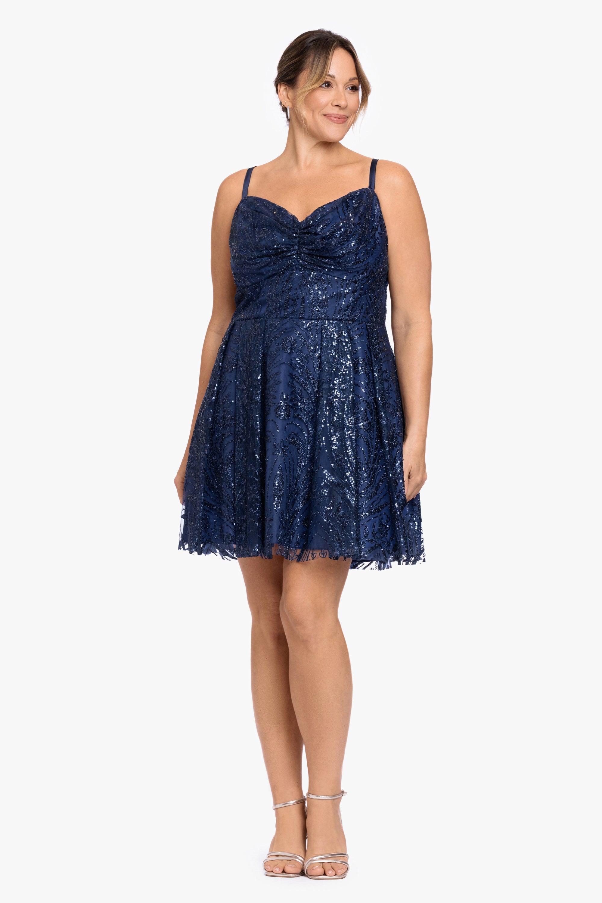 nite party dress Nina Short Satin Sweetheart Hunter / 11 Noble Elegant Classy Night Out Dresses Midi