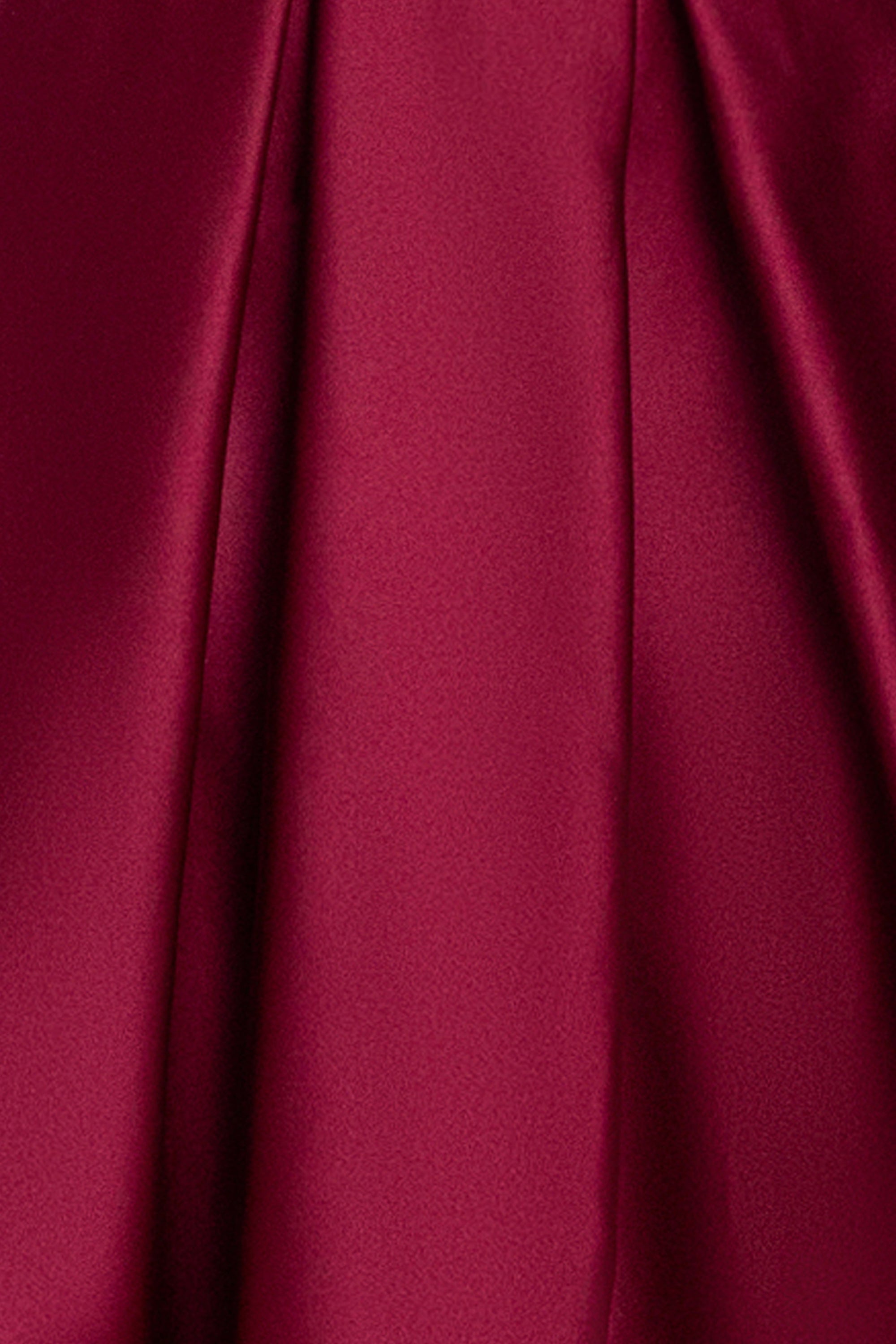 "Destiny" Short Satin Twist Corset Dress