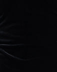 "Krystal" Short Velvet Long Sleeve Feather Illusion Dress