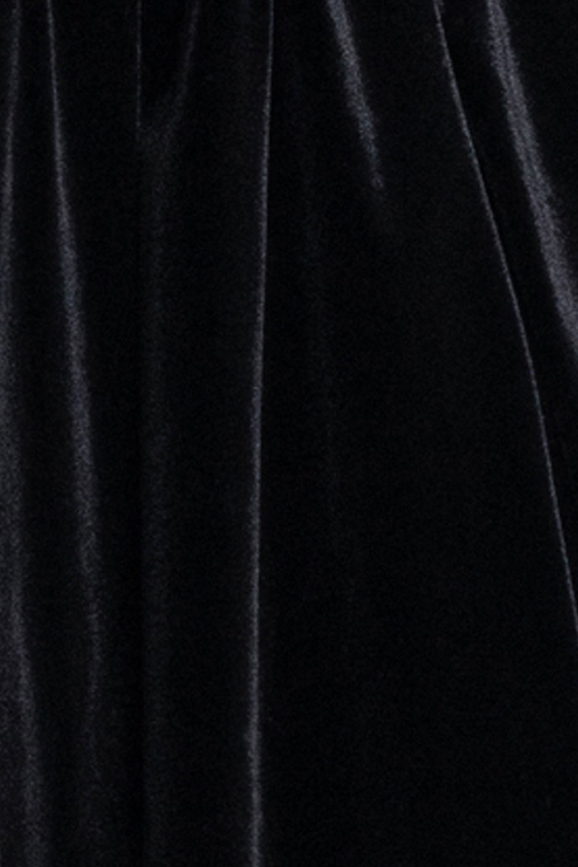 "Knox" Short Velvet Party Applique Dress