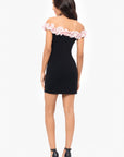 "Janae" Short Off the Shoulder Ruffle Dress