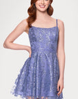 "Josie" Short Glitter Party Dress
