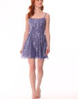 "Josie" Short Glitter Party Dress