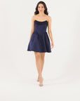 "Skye" Short Lamour Party Strapless Dress